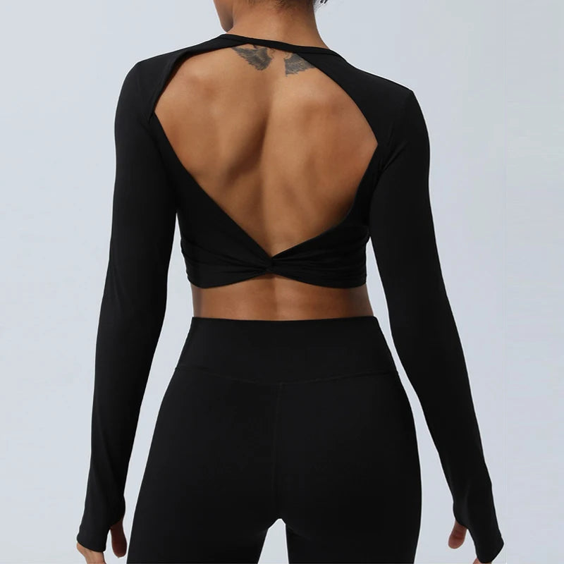 Sportowy crop top