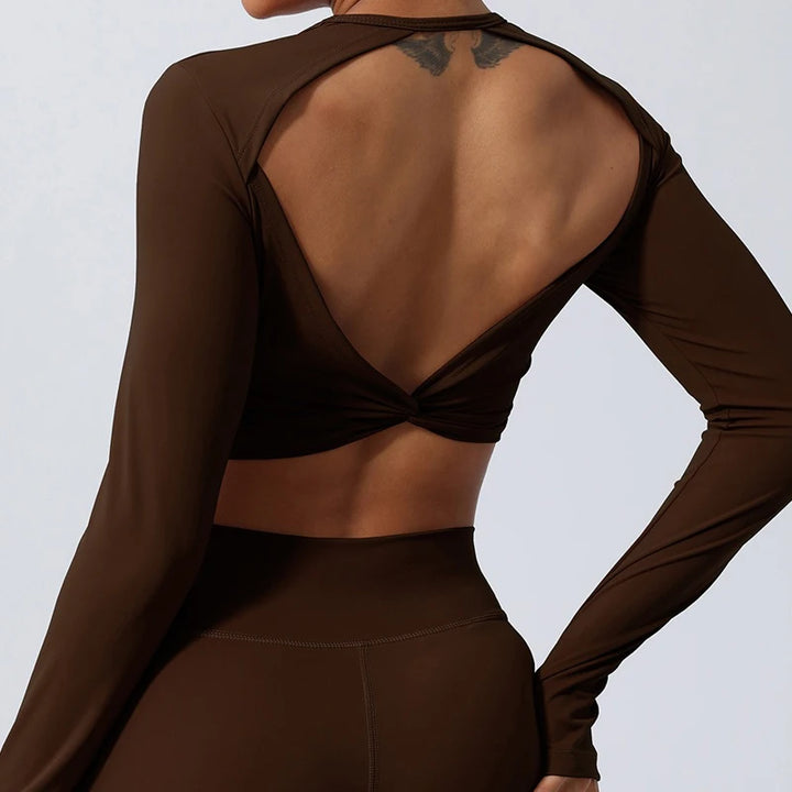 Sportowy crop top